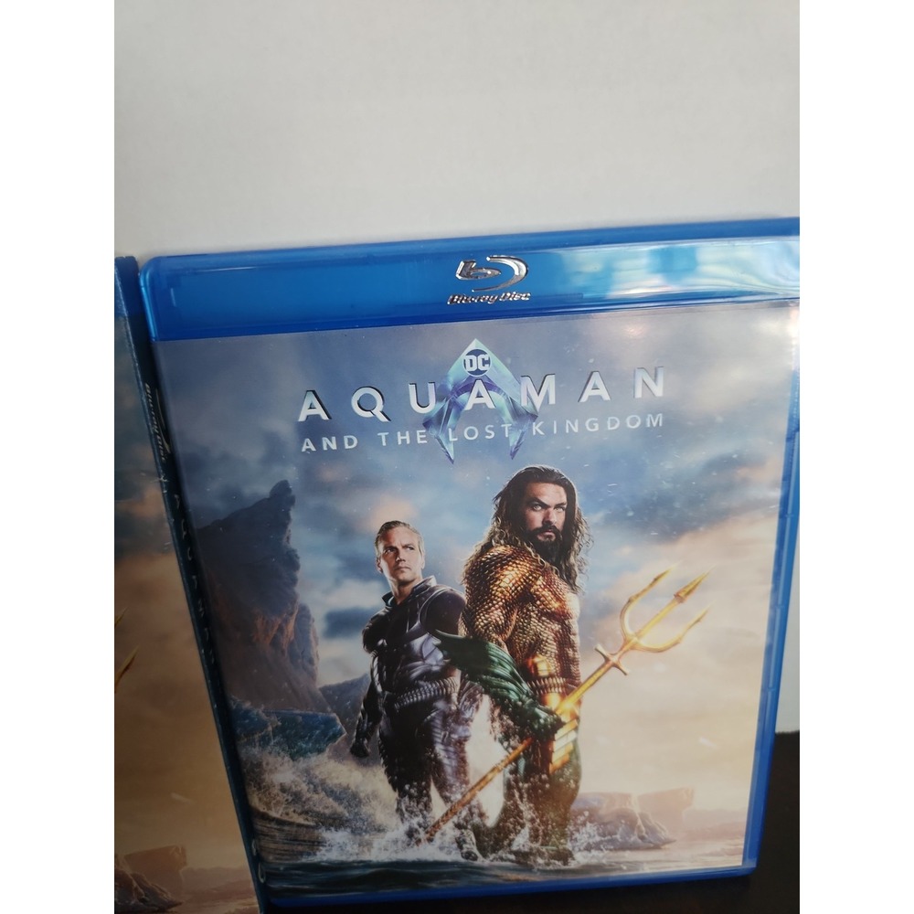 Aquaman and The Lost Kingdom Blu-Ray w/Slipcover Pre-owned - Picture 3 of 6
